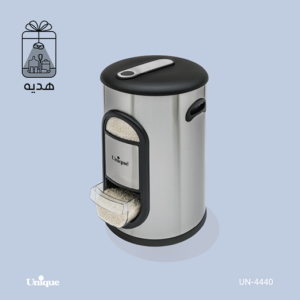 سطل برنج پیمانه دار استیل یونیک کد ۴۴۴۰