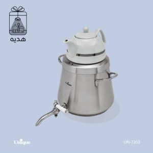 کتری قوری ۴ لیتر استیل یونیک
