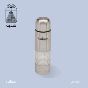 فلاسک 0.8 لیتر استیل قلمی یونیک کد 1987