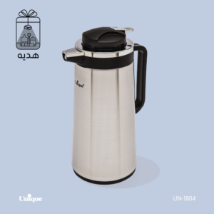فلاسک 1/3 لیتر استیل شیشه دار یونیک کد 1804