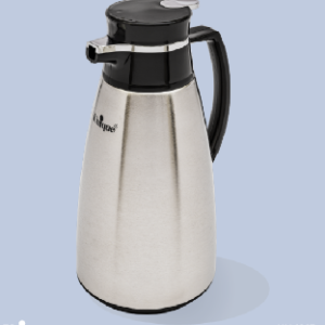 فلاسک 1/9 لیتر استیل شیشه صورتی مدل پنگوئن یونیک کد 1827
