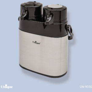 فلاسک دوقلو 1/3 لیتر شیشه دار یونیک کد 9030