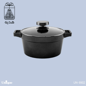 قابلمه 16 کف گرانیت یونیک مدل دیاموند کد 8902