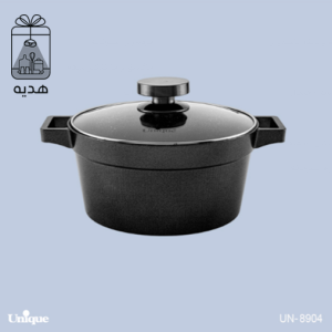 قابلمه 20 کف گرانیت یونیک مدل دیاموند کد 8904