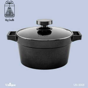 قابلمه 28 کف گرانیت یونیک مدل دیاموند کد 8908