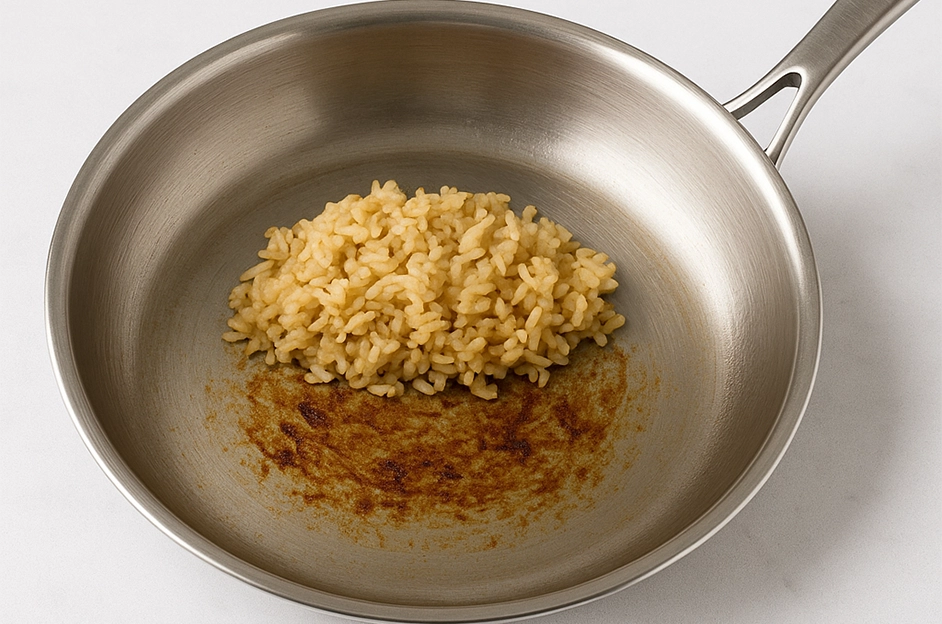 قابلمه استیل و غذا
