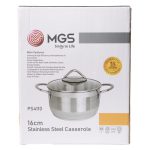 قابلمه استیل سایز 16 MGS کد 4110 - Image 8