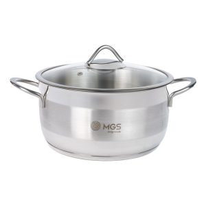 قابلمه استیل MGS سایز 24 کد 4112