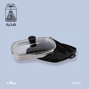 تابه گریل چدن مربع یونیک کد 6031