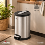 سطل زباله 16 لیتر استیل یونیک کد 4430 - Image 2