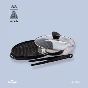 تابه گریل چدن گرد کوچک یونیک کد 6007