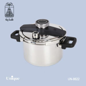 زودپز 6 لیتر تک استیل یونیک کد 8622